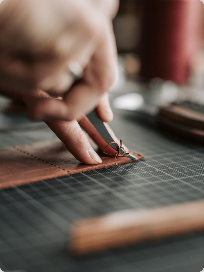 Leather craftsmanship