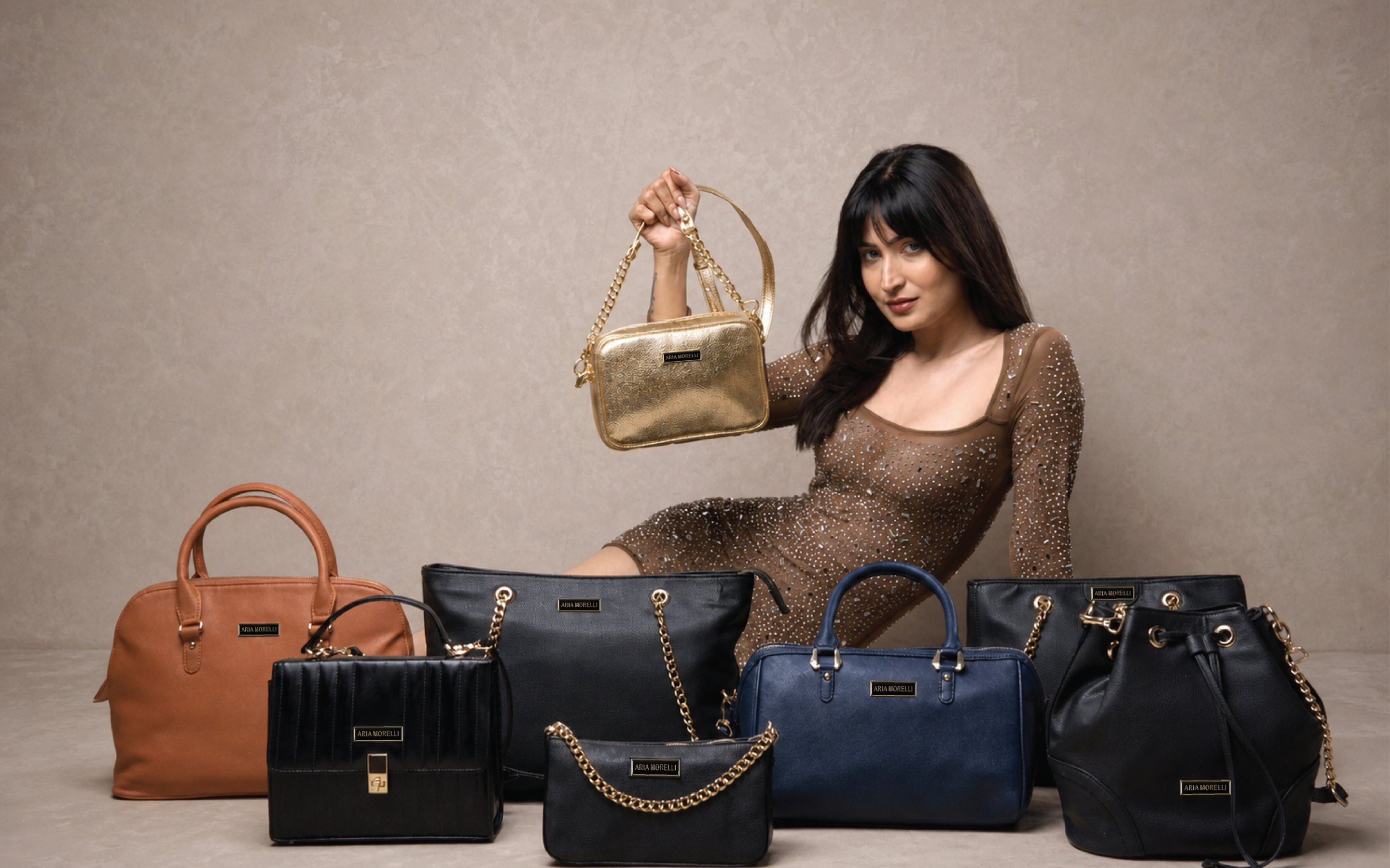 Aria Morelli editorial campaign